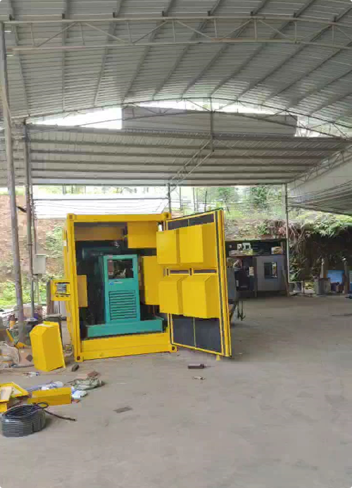 节能发电机组装视频