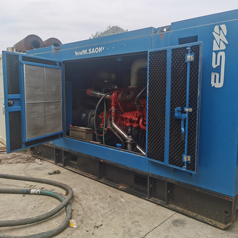 457KVA汉马二手发电机组出售-2020年出厂