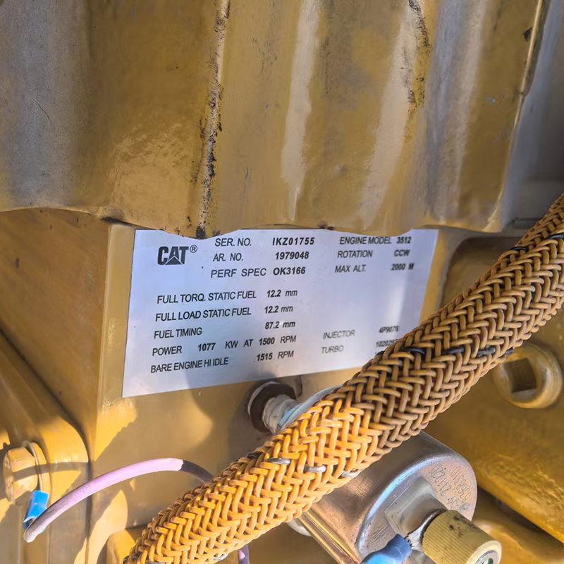 1020KW卡特彼勒二手发电机组销售-2005年出厂