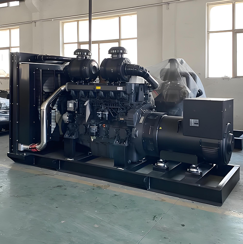 550KW上柴动力发电机组批量销售-国二排放