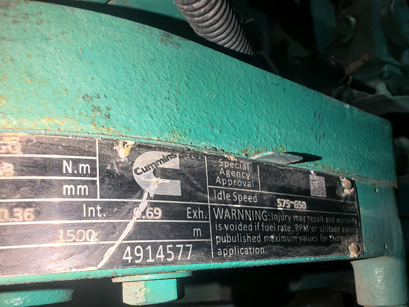 1000KW康明斯二手发电机组出售厂家-2021年出厂