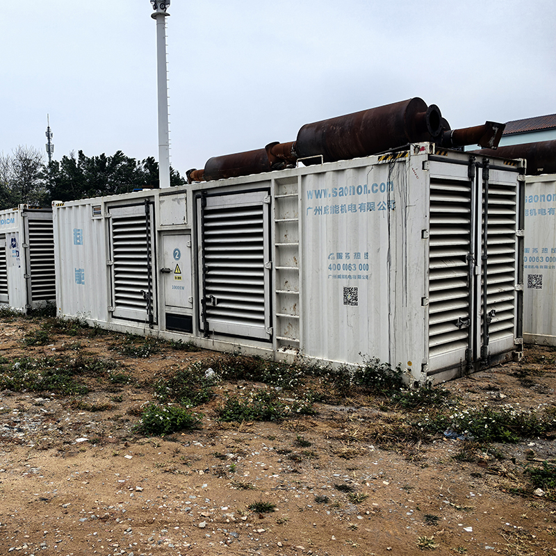 南昌两台500KW玉柴840发电机组出售+并网控制+无锡斯坦福电机+全铜水箱-2019年出厂