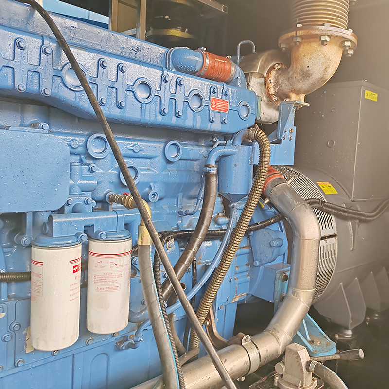 780KVA玉柴二手发电机组批量销售+国三电喷+美奥迪电机+深海控制器-2020年出厂