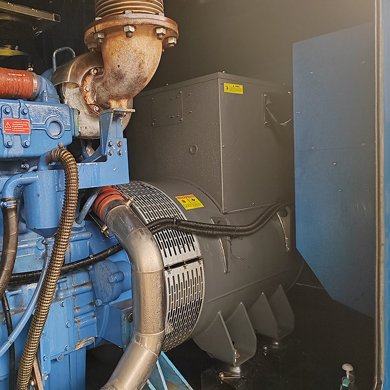 780KVA玉柴二手发电机组批量销售+国三电喷+美奥迪电机+深海控制器-2020年出厂