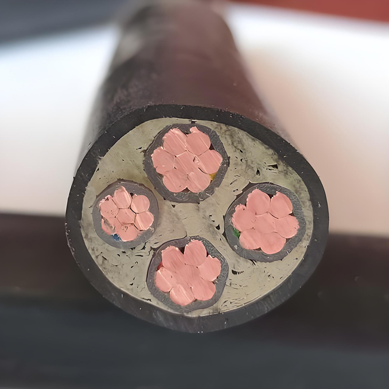 3+1芯YJV铜芯电力电缆线