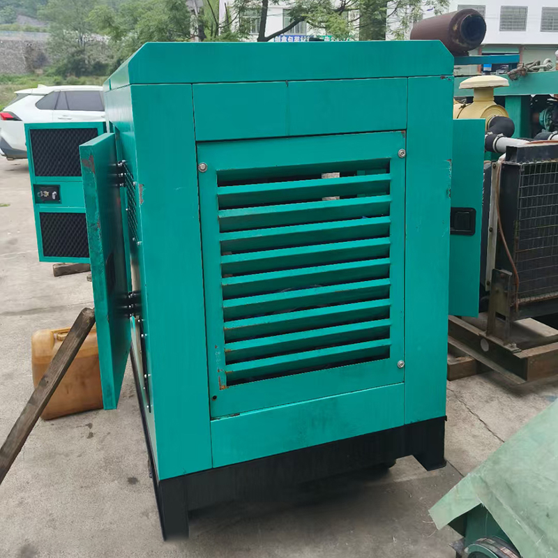 50KW玉柴移动静音款发电机组出售-2023年出厂