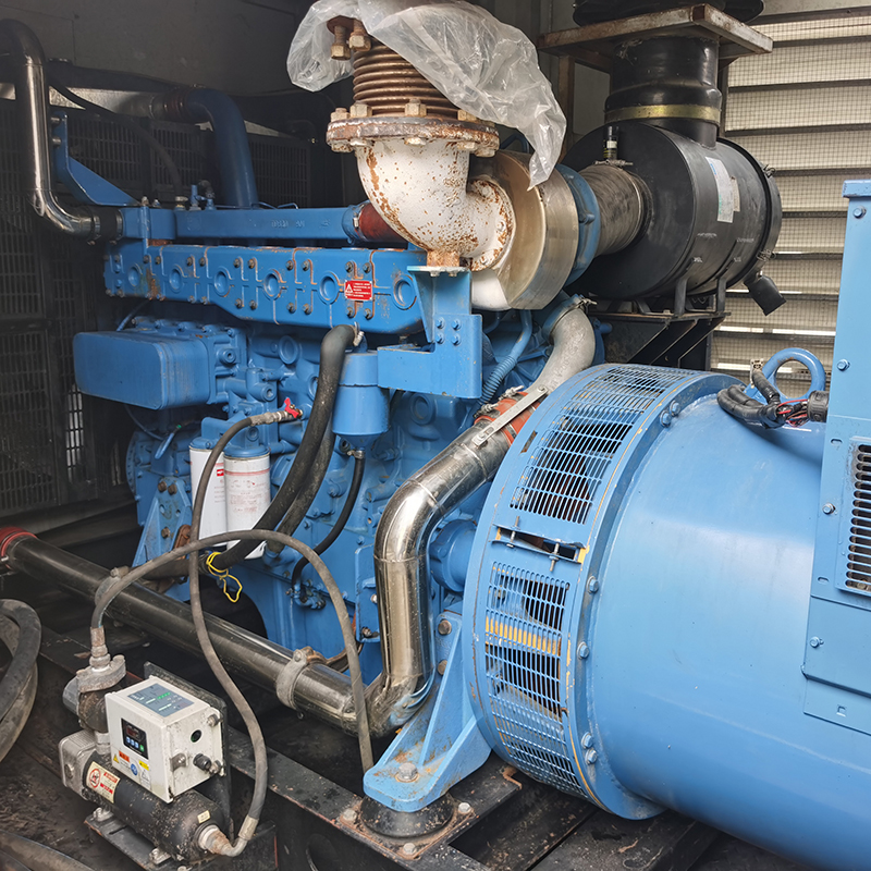 两台500KW玉柴840发电机组销售+并网控制+利莱森玛电机+全铜水箱-2019年出厂