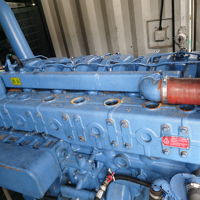 两台500KW玉柴840发电机组销售+并网控制+利莱森玛电机+全铜水箱-2019年出厂