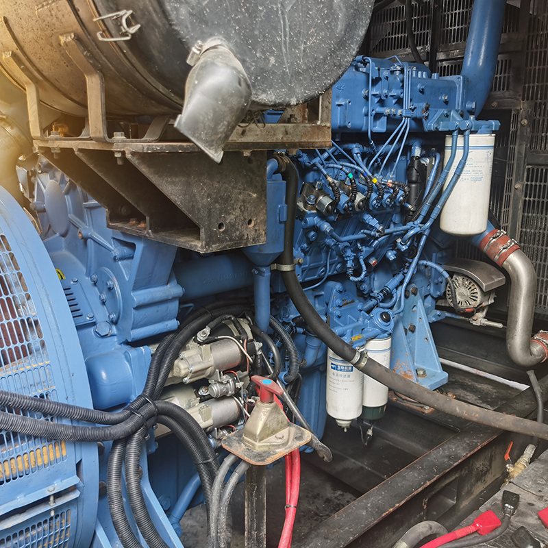 两台500KW玉柴840发电机组销售+并网控制+利莱森玛电机+全铜水箱-2019年出厂