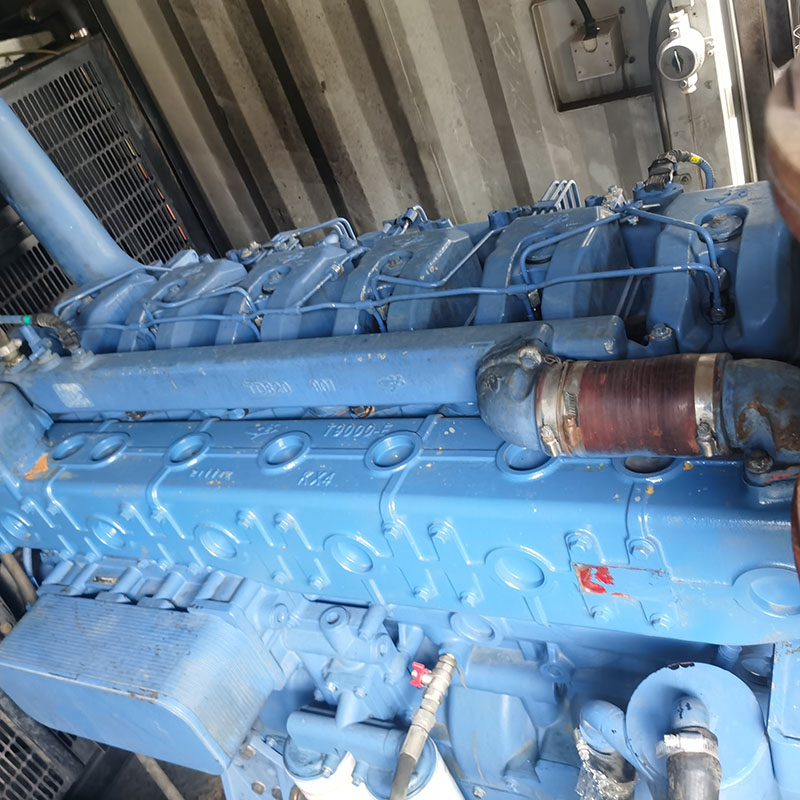 两台500KW玉柴840发电机组出售+并网控制+无锡斯坦福电机+全铜水箱-2019年出厂