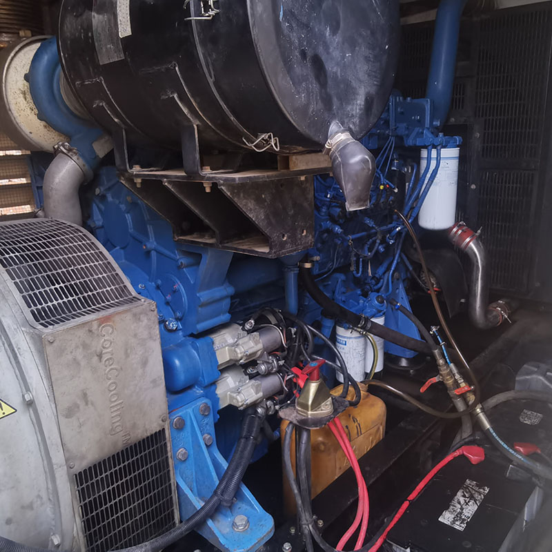 两台500KW玉柴840发电机组出售+并网控制+无锡斯坦福电机+全铜水箱-2019年出厂