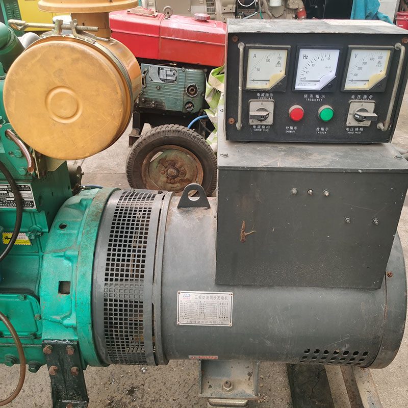 50KW潍坊二手发电机组出售-2015年出厂