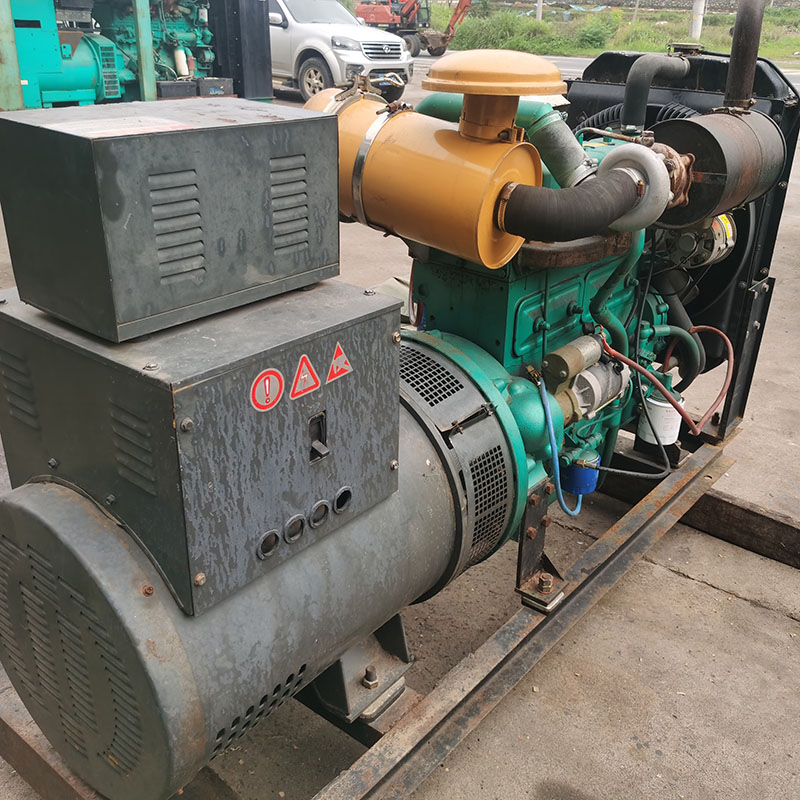 50KW潍坊二手发电机组出售-2015年出厂