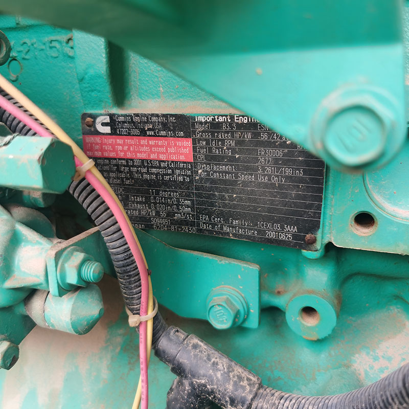 30KW原装进口康明斯二手发电机组出售-2002年出厂