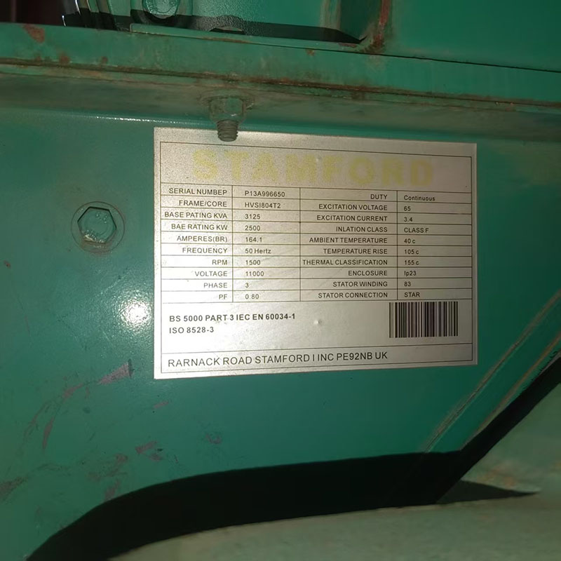 2500KW奔驰MTU二手发电机组出售-2010年出厂