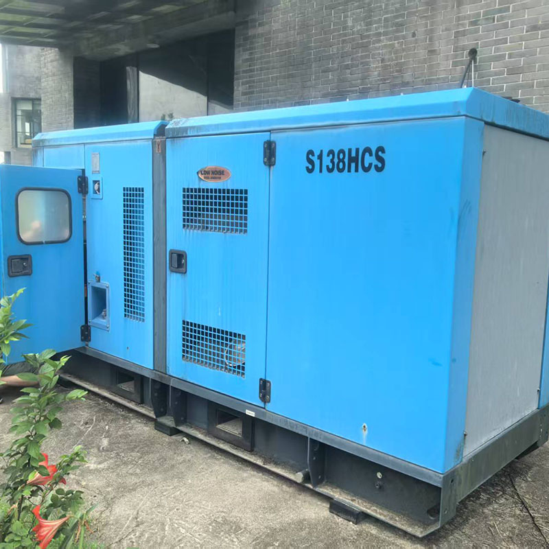 100KW东风康明斯二手静音款发电机组销售-2021年出厂
