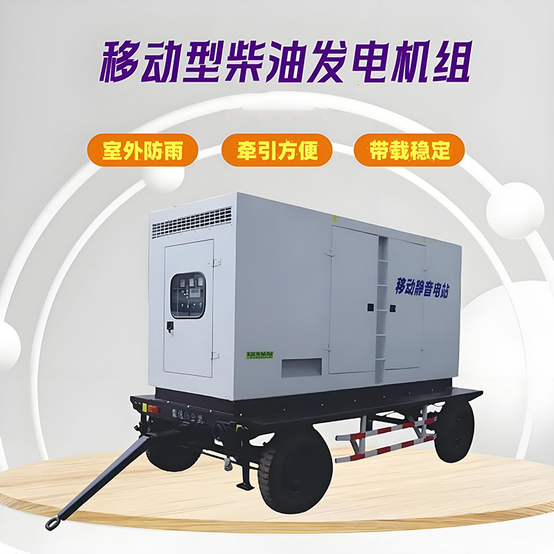 移动拖车式柴油发电机组