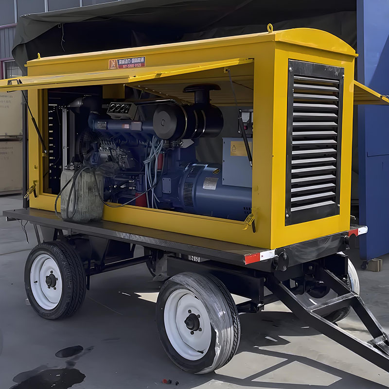 移动拖车式柴油发电机组