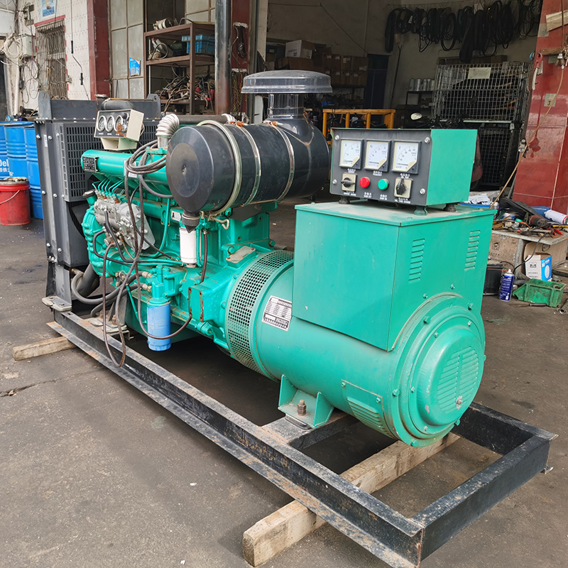 75KW山东卡特二手发电机组出售-2021年出厂