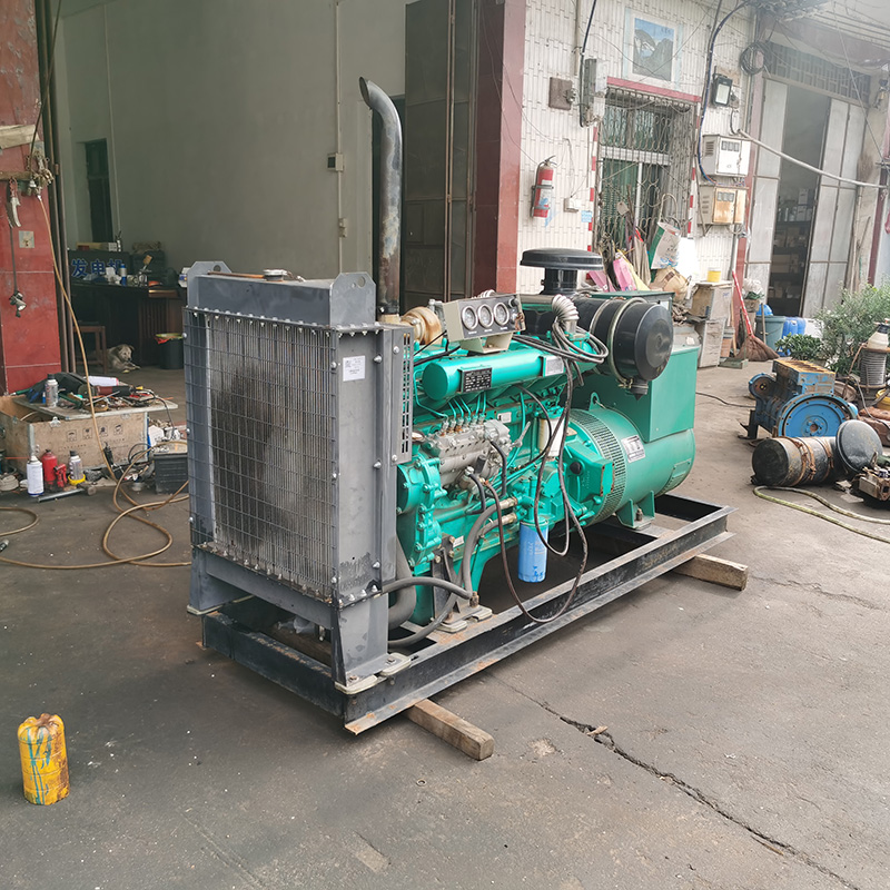 75KW山东卡特二手发电机组出售-2021年出厂