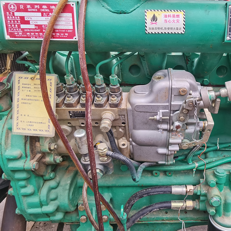 150KW潍坊二手发电机组出售价格-2016年出厂