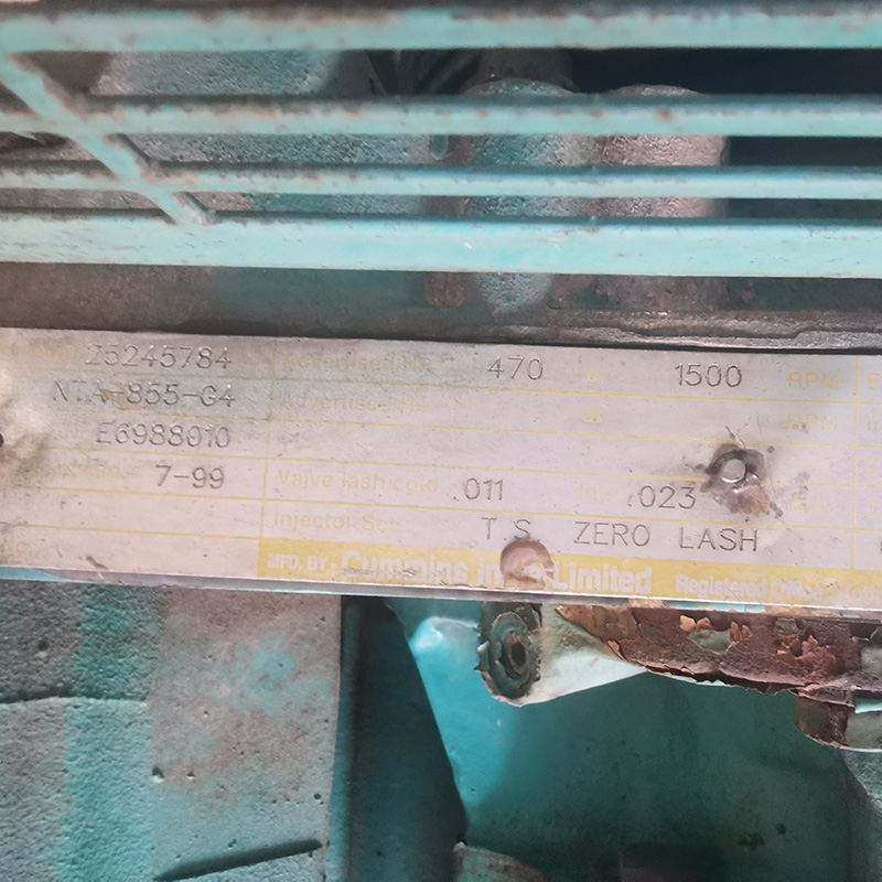 300KW美国康明斯二手发电机组销售-2011年出厂