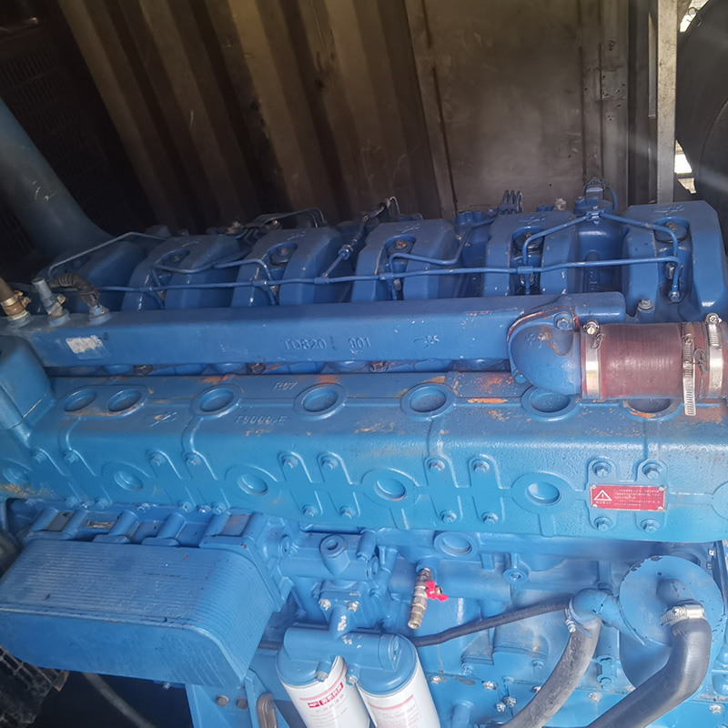 500KW玉柴二手静音款发电机组销售+并网控制+无锡斯坦福电机+全铜水箱-2019年出厂