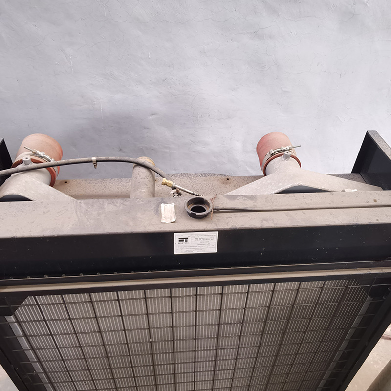 400KW上柴二手发电机组全铝水箱散热器