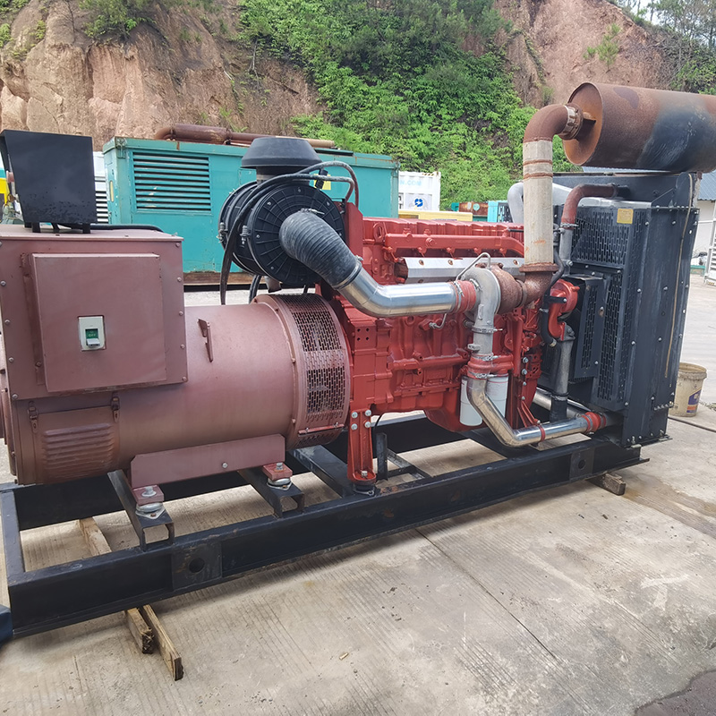 400KW玉柴联合动力二手发电机组出售-2021年出厂