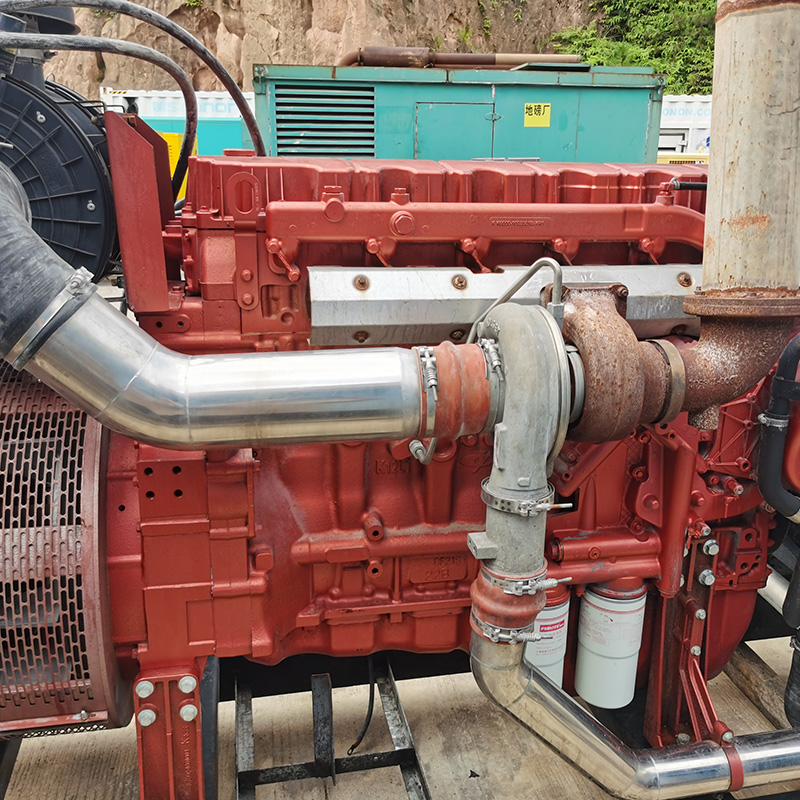 400KW玉柴联合动力二手发电机组出售-2021年出厂