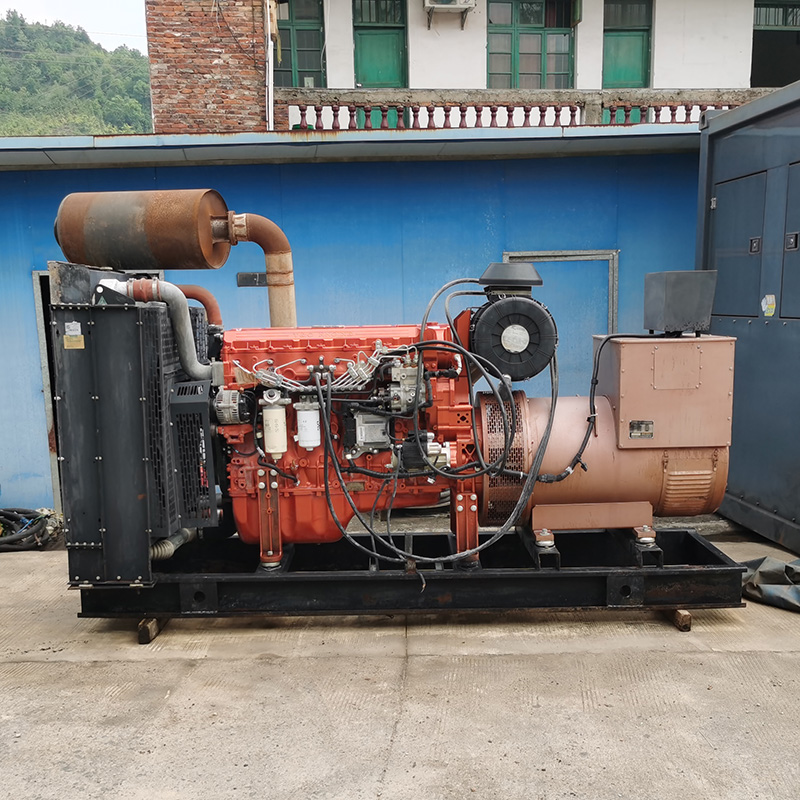 400KW玉柴联合动力二手发电机组出售-2021年出厂