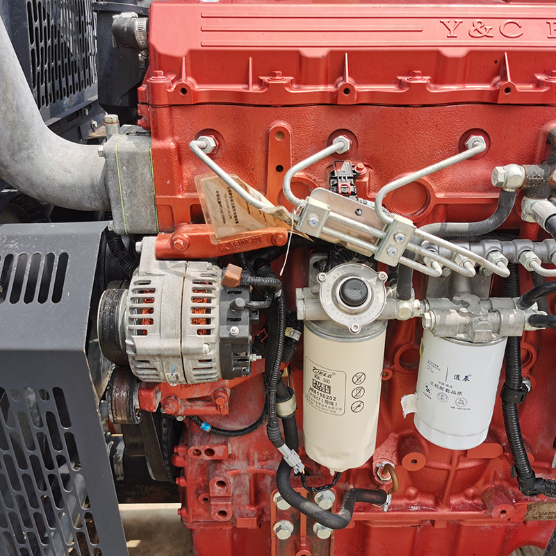 400KW玉柴联合动力二手发电机组出售-2021年出厂