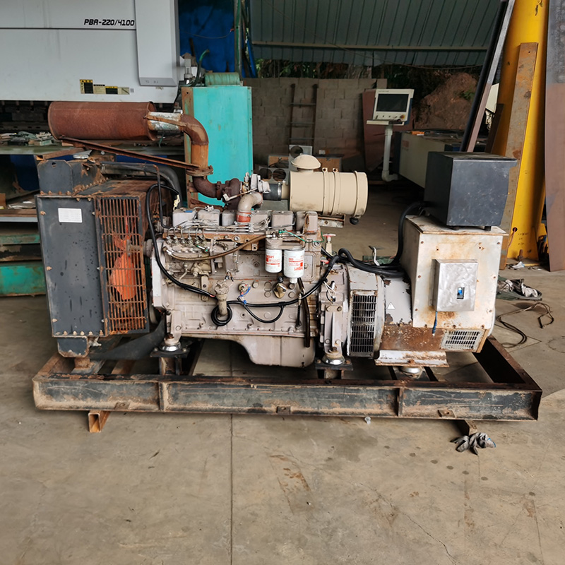 80KVA东风康明斯二手发电机组出售-2010年出厂