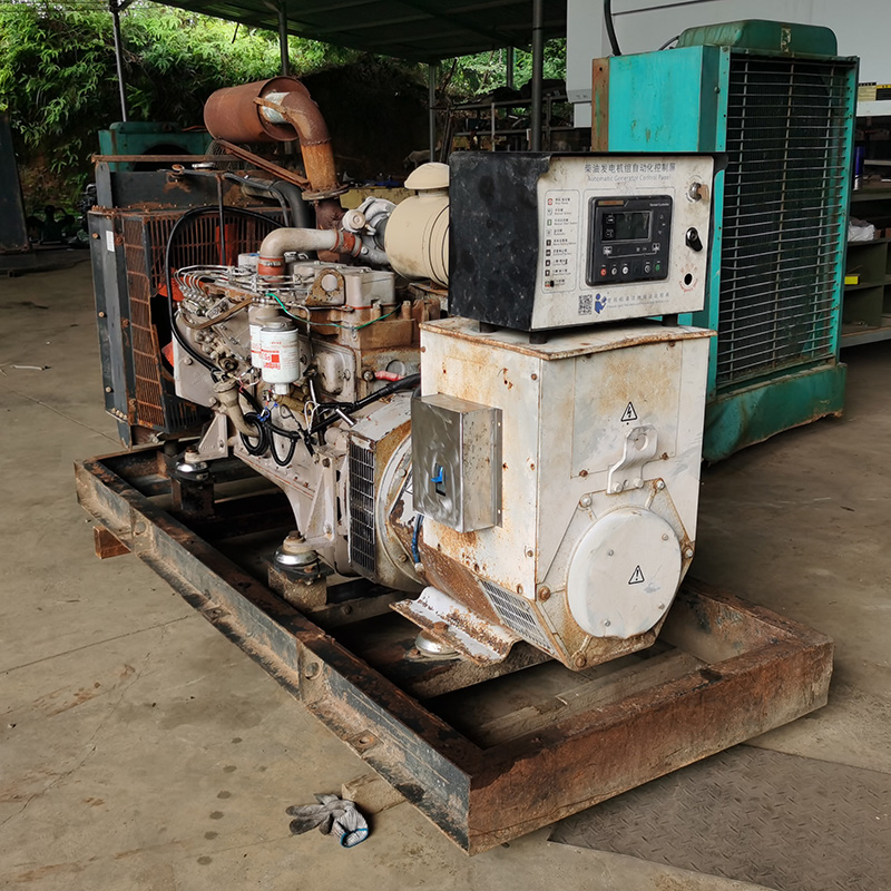 80KVA东风康明斯二手发电机组出售-2010年出厂