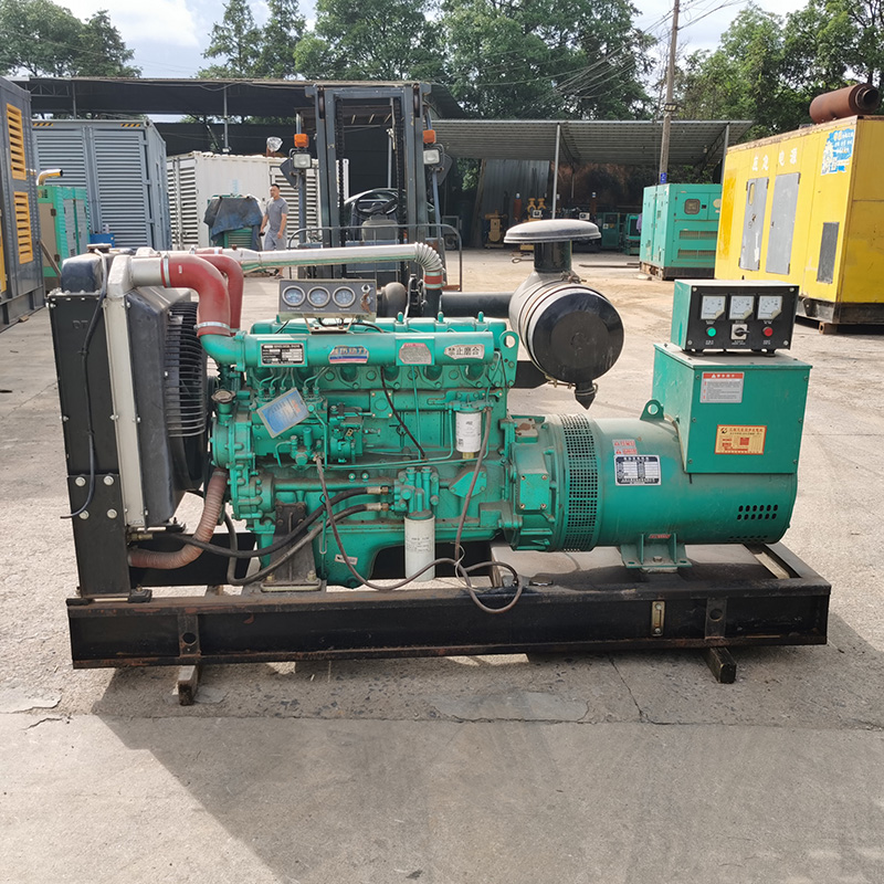 100KW潍坊二手发电机组批量出售-2019年出厂