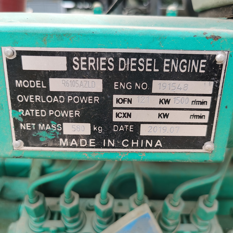 100KW潍坊二手发电机组批量出售-2019年出厂