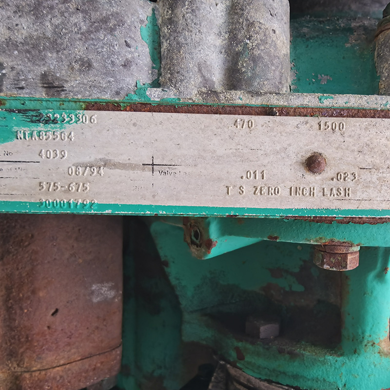 300KW美国康明斯二手发电机组出售价格-2008年出厂