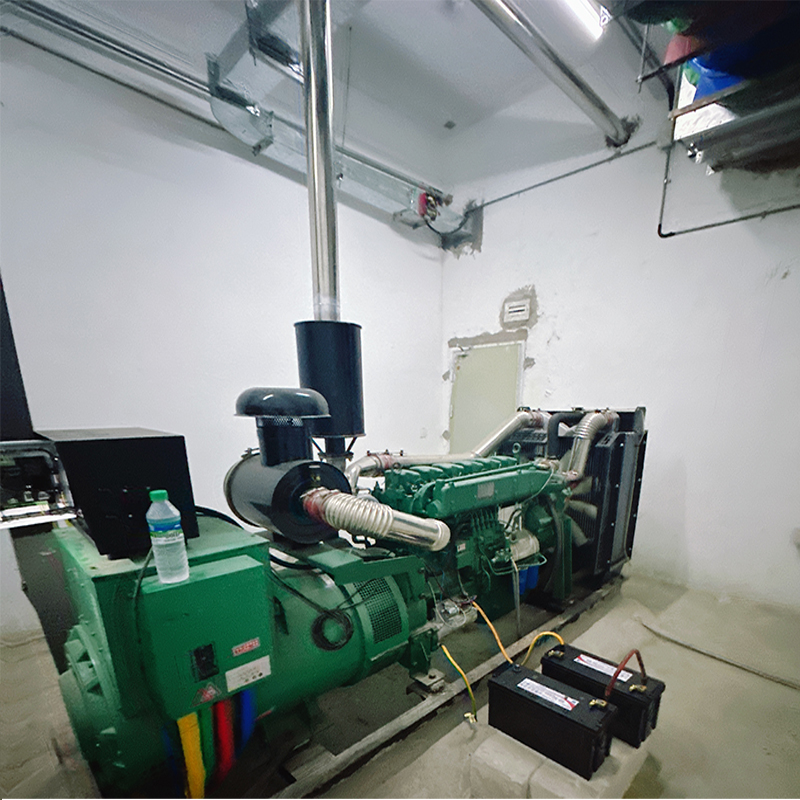 南昌赣州某小区一台斯太尔柴油发电机组发电机维修案例