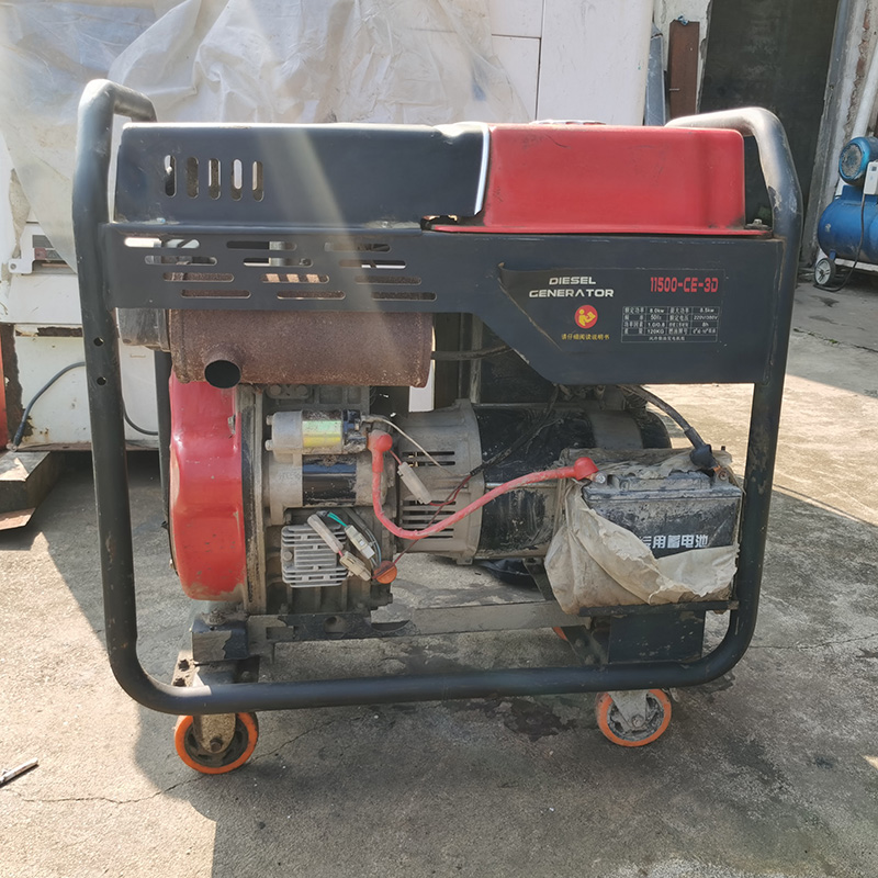 8KW二手柴油发电机组出售-2015年出厂