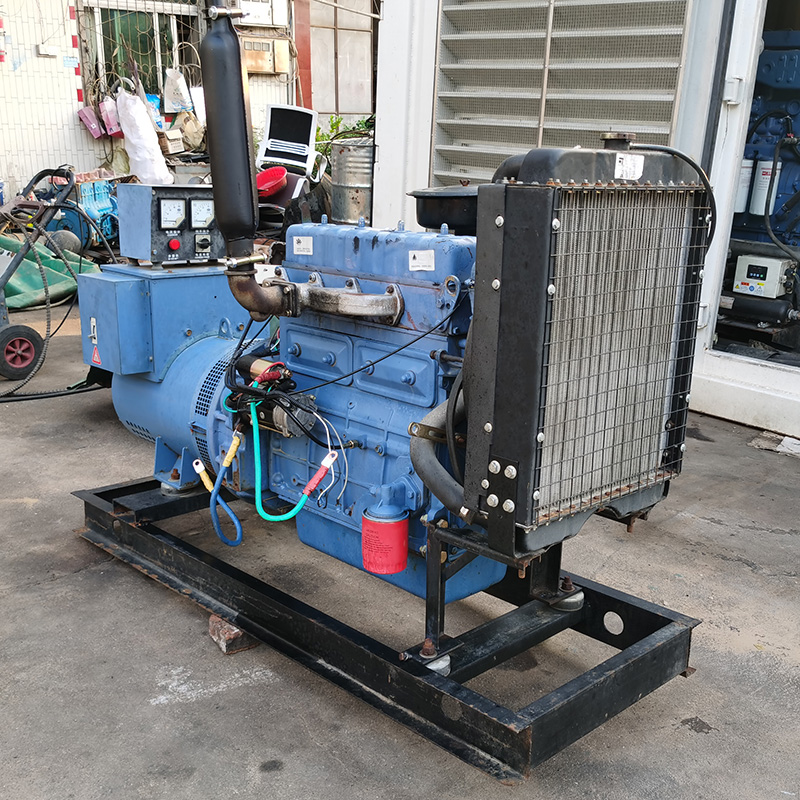 30KW潍坊二手发电机组出售-2021年出厂