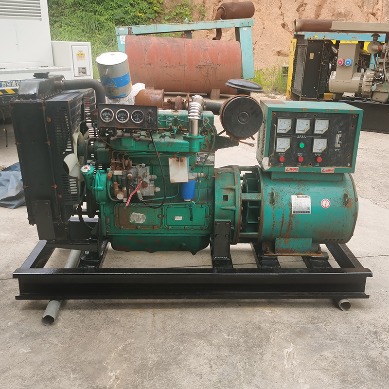 50KW潍坊二手发电机组销售-2018年出厂