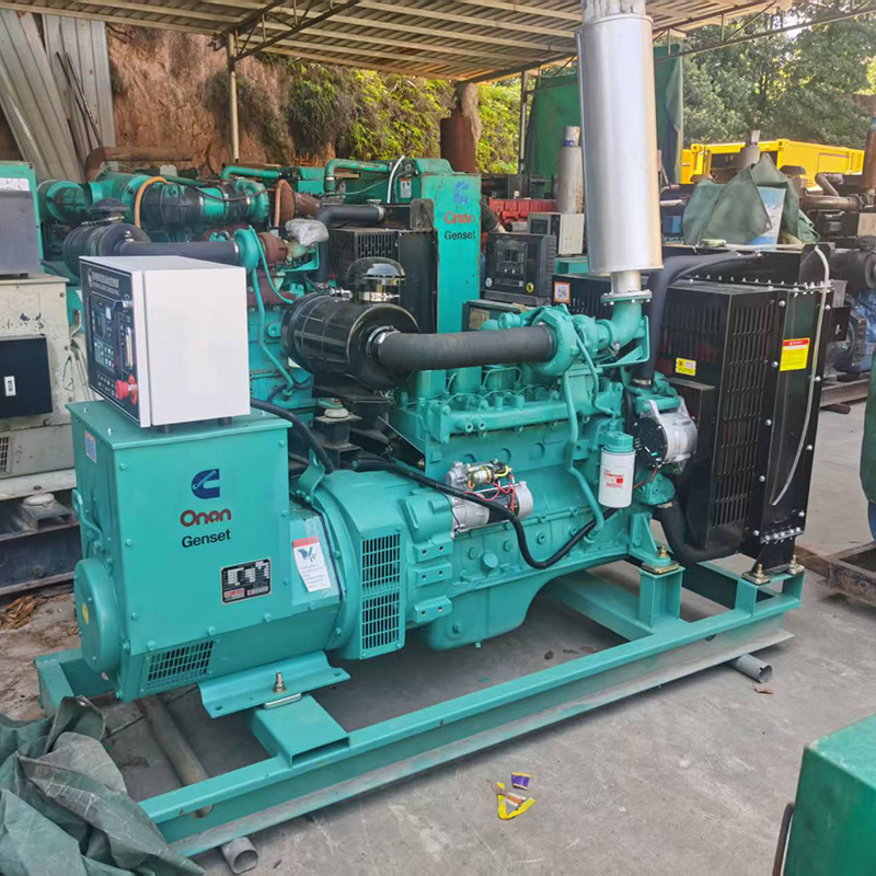 100KW东风康明斯二手发电机组出售-2023年出厂